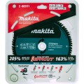 Makita E-08931 - 216mm x 30/25.4 x 80T TCT Efficut Wood Saw Blade